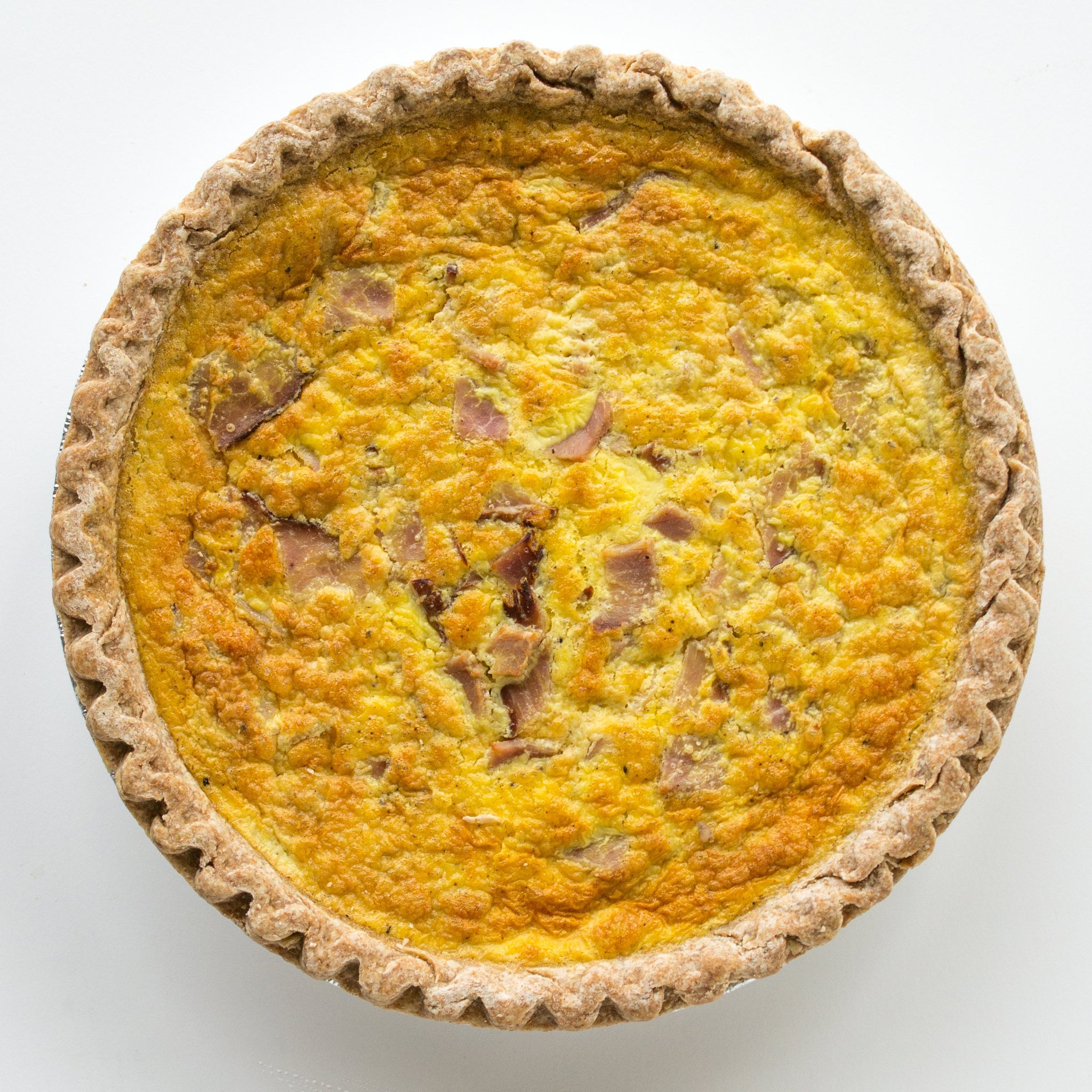 Quiche (Ham & Cheddar)