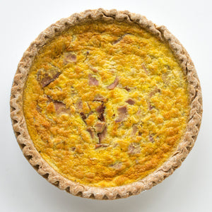 Quiche (Ham & Cheddar)