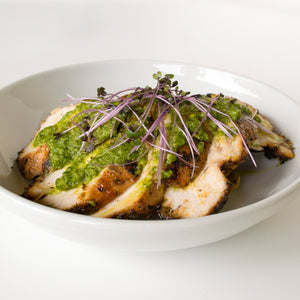 Toasted Almond & Basil Pesto Chicken Breast